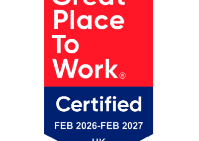 We are now Great Place To Work certified!